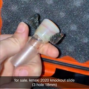 krnski 18mm 3 hole knockout slide